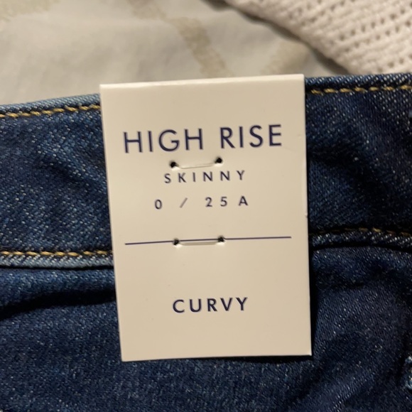 Lucky Brand New With Tags Jeans size 0 Blue Women - Picture 3 of 4